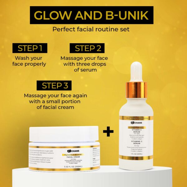 GLOW AND B_UNIK 2 PIECE SETS